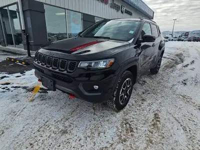For a quick response please text 403-820-9940. AMVIC licensed business The 2024 Jeep Compass Trailha...