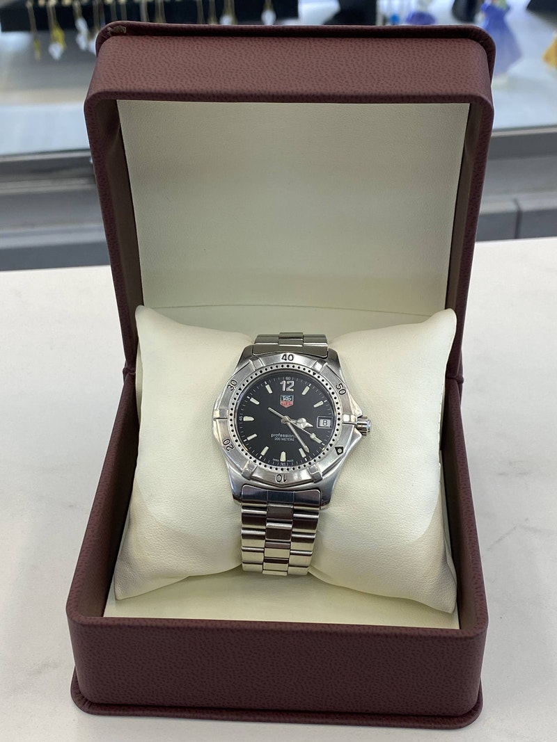 Tag Heuer Professional 200 Meters Mens Stainless 38mm Watch Jewellery