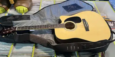 Academy D-8CEQ Acoustic Guitar with Built-In Tuner, View more