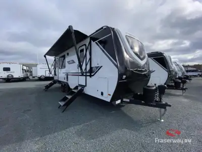 EAST TO WEST Alta travel trailer 2375KRK highlights: Walk through bathroom Booth Dinette King Bed Tw...
