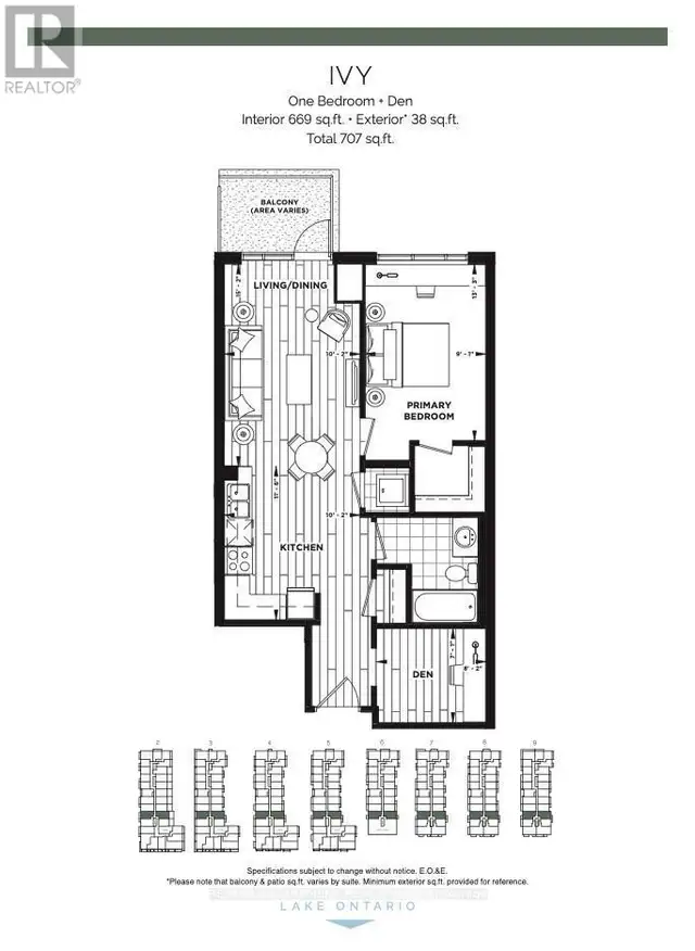 606 - 461 GREEN ROAD Hamilton (Stoney Creek), Ontario62863793299586122