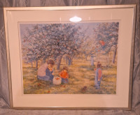 Picture Apple Orchard - Family - 35" wide x 29" Long $35.00 obo