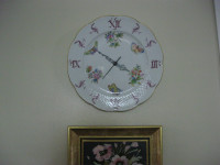 Herend wall clock.