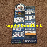 WINNIPEG JETS - Magnetic Schedule - 2017-2018. New Condition.