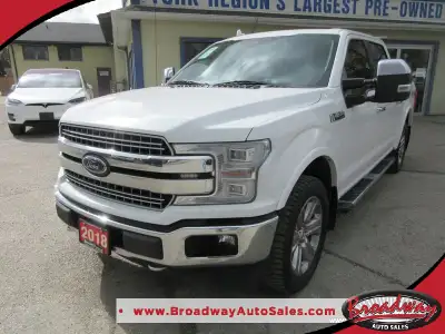 3.5L - V6 - ECO-BOOST - TURBO ENGINE 4X4 SYSTEM CREW-CAB SHORT BOX RUNNING BOARDS TONNEAU COVER IN-B...