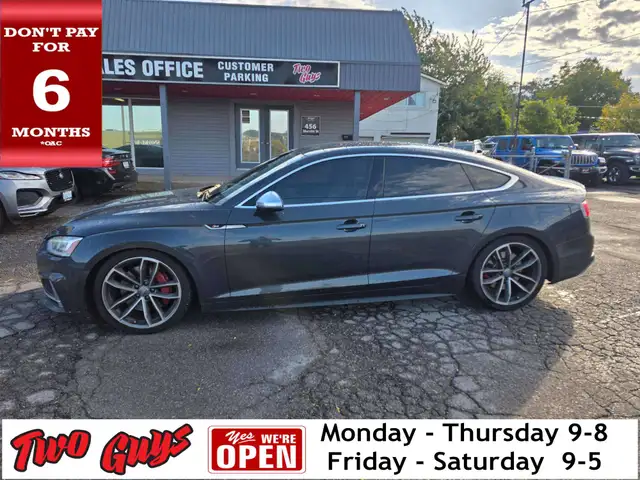 2018 Audi S5 Progressiv AWD Sunroof Nav Leather Back Up Camera