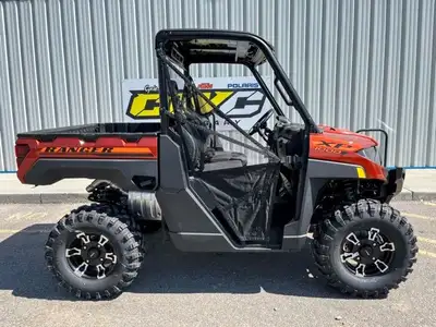 ORANGE BURST EDITION + 2-YEAR PROMO WARRANTYThe 2025 Polaris Ranger XP 1000 Premium in Orange Burst...