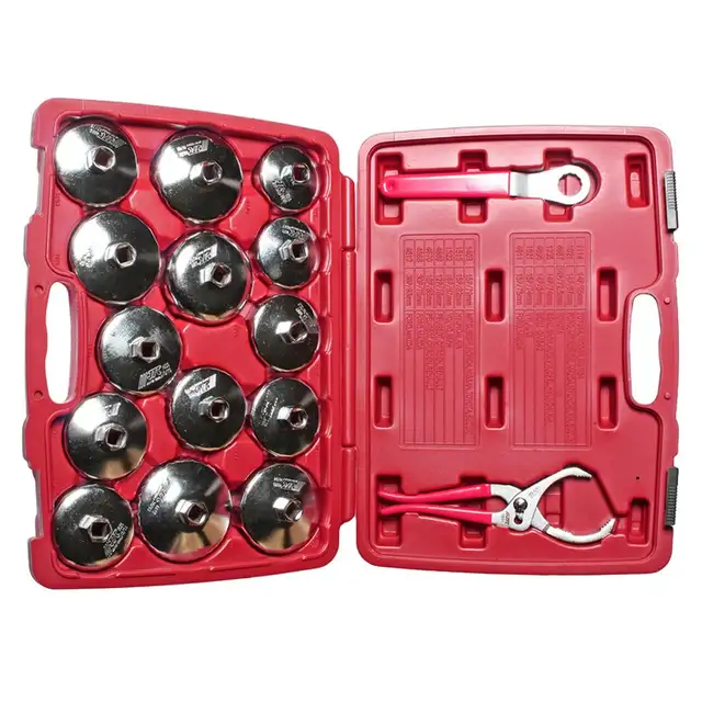 Oil Filter Socket Set 16 pcs $220， Oil Filter Wrench Set 18 pcs,62863275203715121
