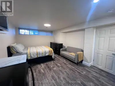 **ALL INCLUSIVE** Fully Furnished & Renovated Lower Level Studio Apartment With Separate Entrance An...