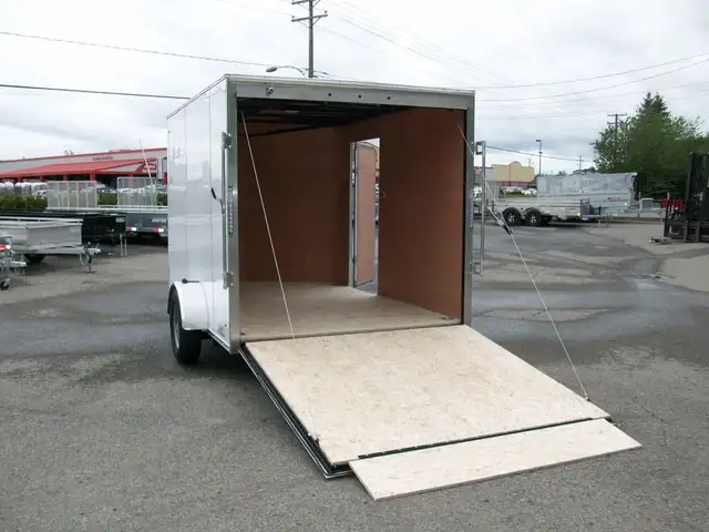 2025 Weberlane CARGO 7' X 10' V-NOSE 1 ESSIEUX 3500LB. RAMPE VTT in Cargo & Utility Trailers in Laval / North Shore - Image 10