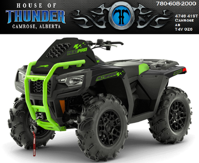 Built to dominate the deep. With a high-output 600cc engine, factory snorkels, and 28" mud tires, th...