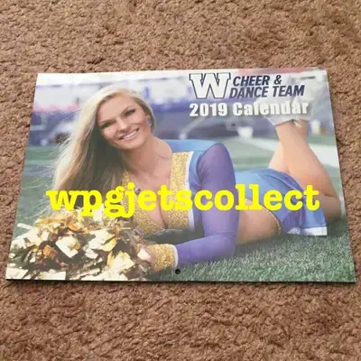 WINNIPEG BLUE BOMBERS - Cheer & Dance Team 2019 Calendar., View more