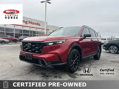 Experience intelligent design and efficient power with this stunning 2026 Honda CR-V Hybrid Sport. D...