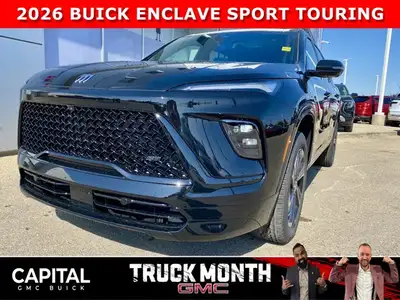 THE ALL-NEW 2026 BUICK ENCLAVE SPORT TOURING IS HERE! Come and experience it here and be the FIRST t...