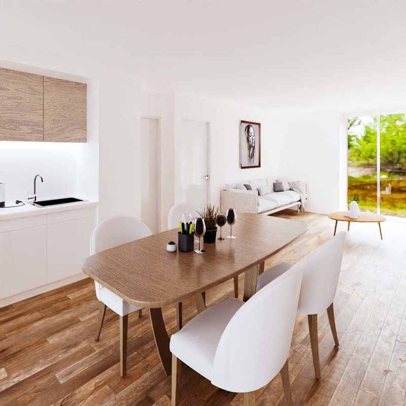 2 Bed, 2 Bath Units (770 sq ft) Long Term Rentals