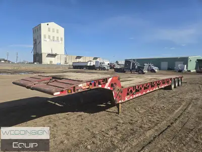 DOEPKER 40 TON SCISSORNECK LOWBOY TRAILER (Unit #02994) Located In Grande Prairie, AB, 51' Overall L...