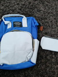 Brand new diaper bag with USB port and mini bag