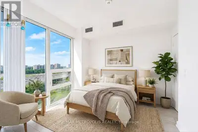 Introducing Suite 1209 At 2033 Kennedy Rd: A Pristine Haven! This Immaculate 3-Bedroom, 2-Bathroom U...