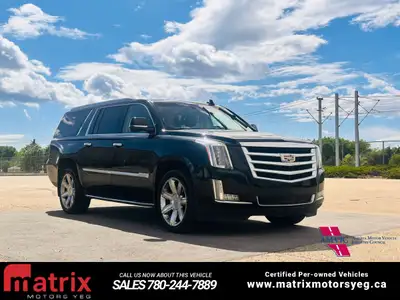 Now Available: 2019 Cadillac Escalade ESV 4WD Premium Luxury has 207853 km is an extended-length, fu...