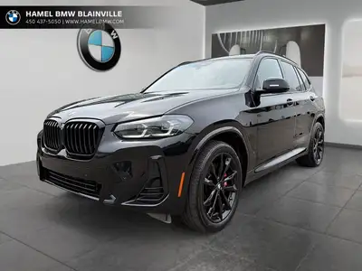 2024 BMW X3 Servant la rive nord depuis 15 ans, Hamel BMW est un fier membre du Groupe Hamel. Plus d...