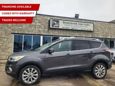 Need a vehicle that has style? Look at our Pre-Owned 2017 FORD ESCAPE TITANIUM 4X4 (Pictured in phot...