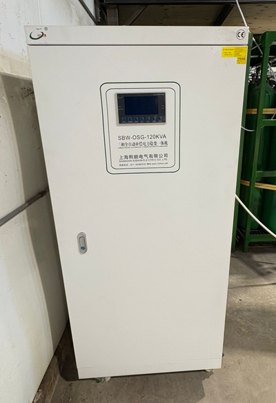 SBW-OSG-120KVA, Three-Phase Automatic Compensation Stabilizer Model: SBW-OSG-120KVA Power: 120 KVA I...