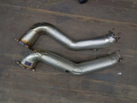 Audi RS7 Down pipes and extension pipes