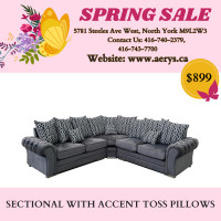 Spring Special sale on Furniture!! Sofa's , Sectionals on Sale!