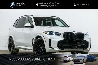 *English below* *Français:* Ce prestigieux BMW X5 xDrive40i 2024, provenant d'un seul propriétaire a...