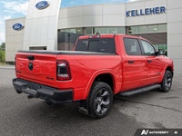 Command attention and dominate the road in this formidable 2021 Ram 1500 Crew Cab Big Horn. Dressed... (image 4)