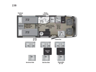 Please Call Us At 613.851.7326 with any questions? Winnebago EKKO Sprinter Class C diesel motorhome...