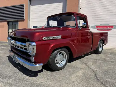 Old Is New Again Inc. is pleased to offer this exceptionally Clean Fresh 1958 Mercury M100 Custom Fl...