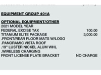 This 2021 Ford Escape Titanium is a local Ontario vehicle with a clean Carfax report, offering a per... (image 7)
