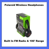 Headphones:  Polaroid PHP9300, Brand New in Box