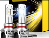 AUXITO 9005 LED Headlight Bulbs, 18000LM Per Set 6500K Xenon Whi