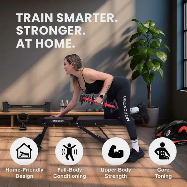 MotionGrey Home Gym Dumbbells - Brand New · Free Ship in Exercise Equipment in St. Catharines - Image 3