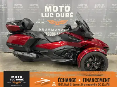 2021 Can-Am Spyder RT Limited Can-Am Spyder RT Limited 2021 SEULEMENT 12 323 KM TRANSMISSION SEMI-AU...