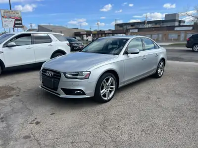 Used 2013 AUDI A4 PREMIUM PLUS AWD/ Active status / Sedan / approved financing / prime and sub-prime...