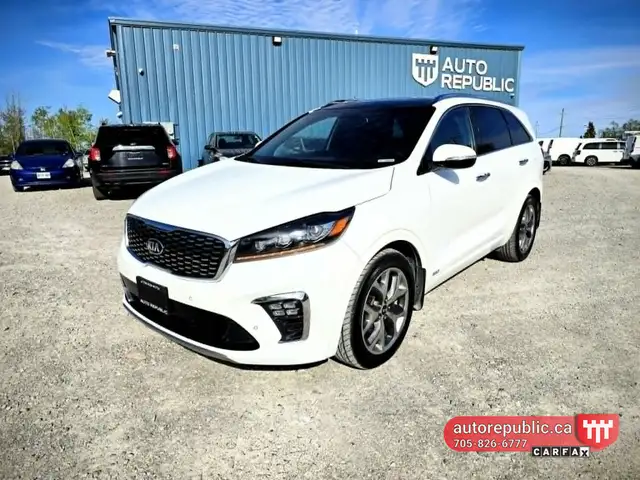 2019 Kia Sorento SX Limited AWD V6 7 Seater Loaded Certified