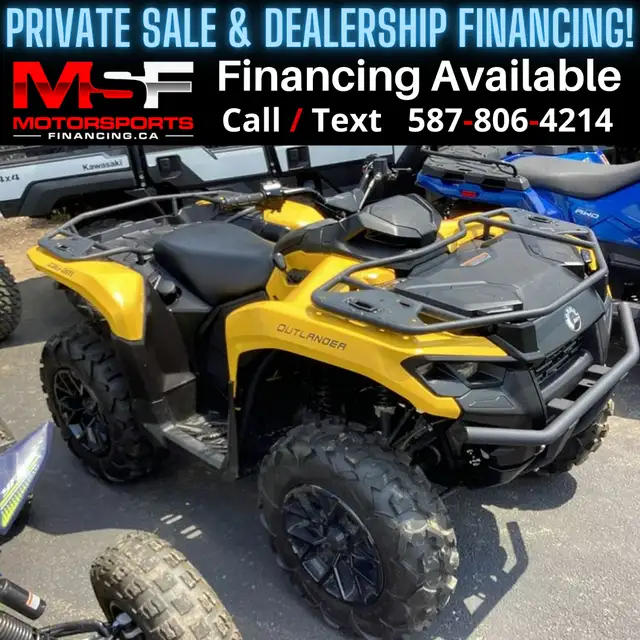 2023 CAN AM OUTLANDER XT 700 (FINANCING AVAILABLE) in ATVs in Strathcona County - Image 2