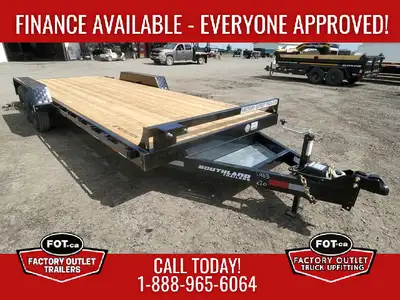 New 20ft Equipment Trailer by Southland Trailers - 20ft working deck - 8ft 6in Overall Width - 81in...