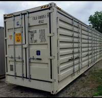 Open Side Sea Containers – 20’ & 40’