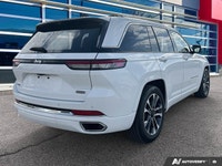 Bright White 2023 Jeep Grand Cherokee Overland 4xe 4X4, 8-Speed Automatic, 2.0 L 4 Cylinder Turbo, C... (image 5)