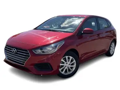 Recent Arrival! 2019 Hyundai Accent Preferred Pomegranate Red Metallic 4D Hatchback 1.6L I4 DGI DOHC...