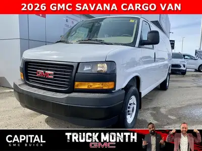 Check out this BRAND NEW 2026 GMC SAVANA! Equipped with options like Remote Start, Bluetooth, Rear P...