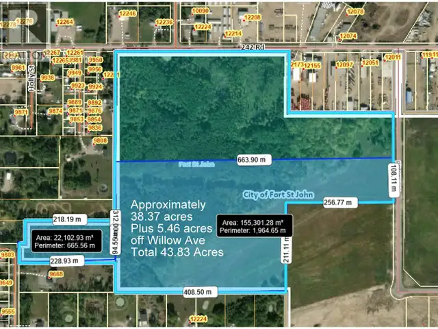 PR PCL A 121 STREET Fort St. John, British Columbia in Land for Sale in Fort St. John - Image 2