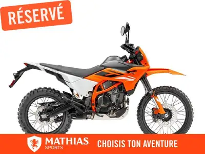 Concessionnaire des véhicules neufs et d'occasion. Double-usage KTM 390 ENDURO R 2025 Mathias Sports...
