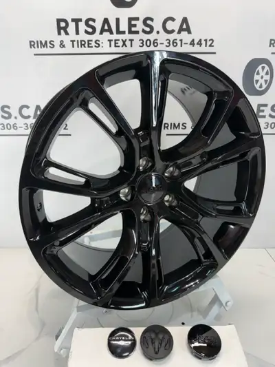 Set of 4 NEW 20 inch SRT Replica Rims FITS: Dodge Durango, Jeep Grand Cherokee, Chrysler Wrangler AN...
