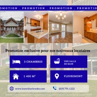 *** 2 MOIS GRATUIT ***  1385-201 Brulotte Sherbrooke Québec Preview
