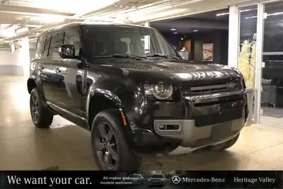 This Land Rover Defender has a dependable Intercooled Supercharger Premium Unleaded V-8 5.0 L/305 en...